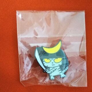 ひこにゃん&しまさこにゃん　公式はんことピンバッジのセットの画像