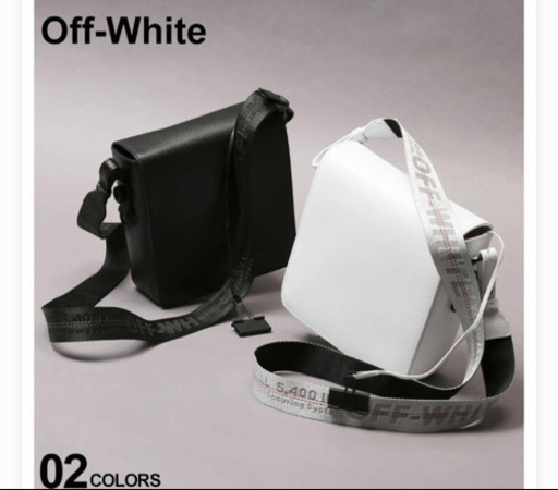 off-white ショルダーバック