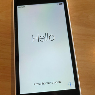 【5月中】SIMフリーiPhone5c White 16GB
