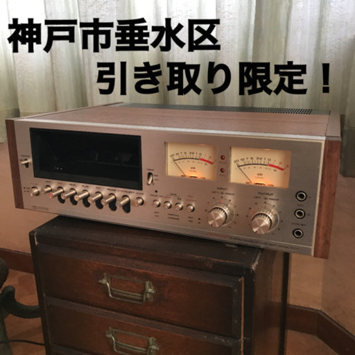 【美品】パイオニア　カセットデッキ　CT-7