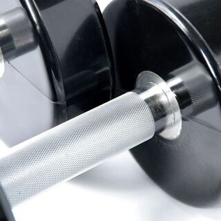 【ネット決済／配送無料】業務用ダンベル14㎏　ウレタンコーティング　鉄アレイ【美品未使用】の画像