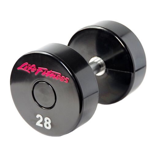 【ネット決済／配送無料】業務用ダンベル28㎏　ウレタンコーティング　鉄アレイ【美品未使用】