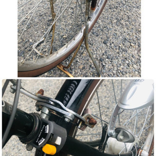 子供乗せ自転車 petit maman プチママンDX　3人乗り　幼児2人同乗の画像