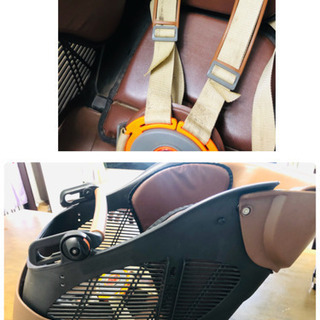 子供乗せ自転車 petit maman プチママンDX　3人乗り　幼児2人同乗の画像