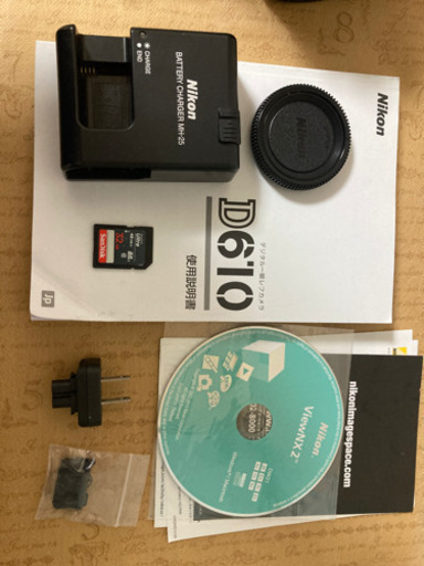 ニコンD610 おまけレンズ付