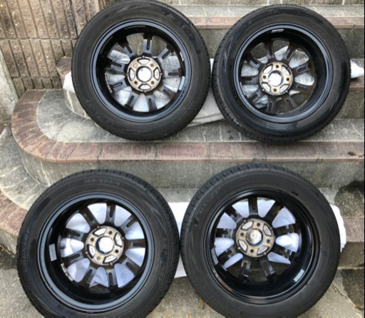 アルミ美品　165/60R14  タイヤ　アルミホイルセット　ダンロップ　ルマンV