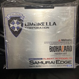 東京マルイ サムライエッジ アルバートウェスカーモデル ガスブローバック