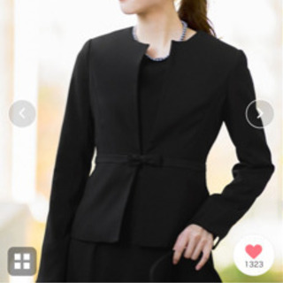 新品の　未使用　喪服の画像