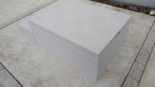 【取引中】【CUB－8060S】城東 エクステリア ハウスステップ ボックスタイプ 【Joto】（１）