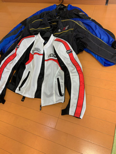 ライダーズジャケットメンズ夏冬4点セット