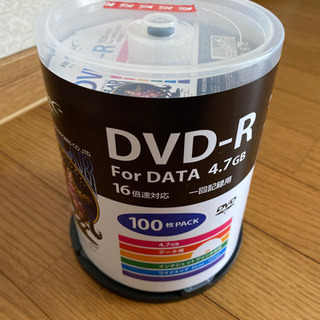 DVD-R 100枚パック For DATA 4.7GB 1回録画用