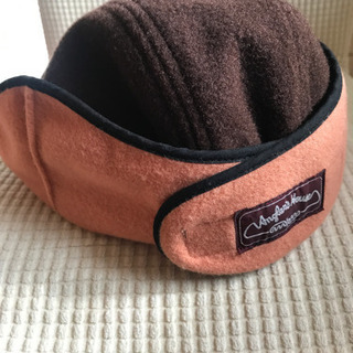 Anglers House アングラーズハウス　フリースキャップ　耳あて付き　冬季　フライフィッシング　釣り　の画像