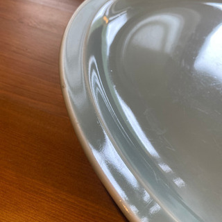 大皿　青緑　40cm×5cmの画像