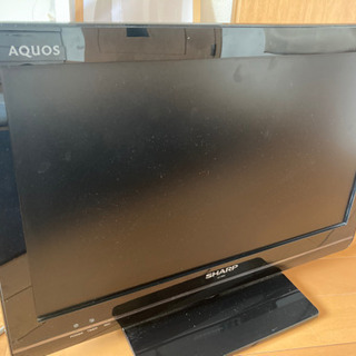 [取引中]シャープ　SHARP 液晶カラーテレビ　19V型の画像