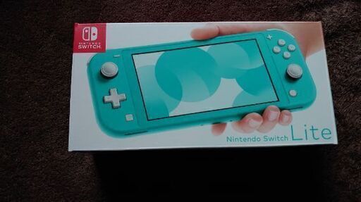 Nintendo Switch Lite(ターコイズ)、TPUセミハードカバー・保護フィルム付き