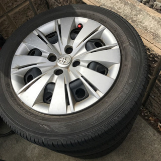トヨタ　ヴィッツ純正　スチールホイール　4本セット