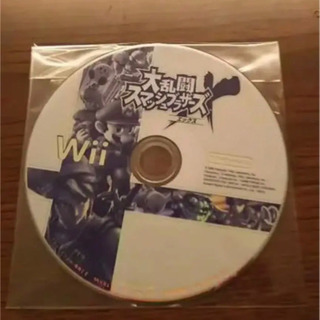 wii スマブラとモンハン付きの画像