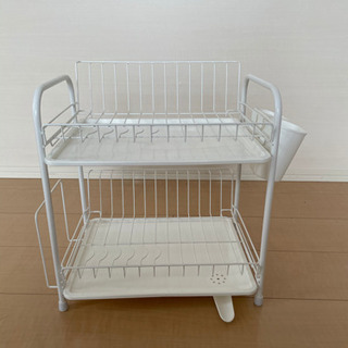 ［良品］ニトリ水切りラックの画像