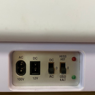 車載可能コンパクト冷蔵庫の画像