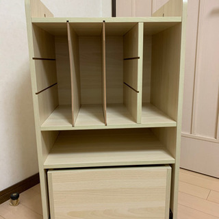 お値下げ！ランドセルラック美品・教科書・本・子供部屋・スリム