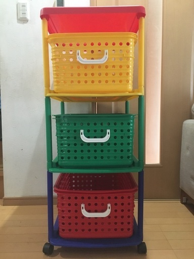 収納ボックス　キャスター付き