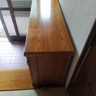 和風な下駄箱です。の画像