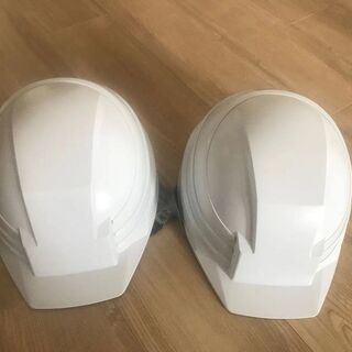 IZANO 防災用 たためる ヘルメット ホワイト 2点　＋　簡...