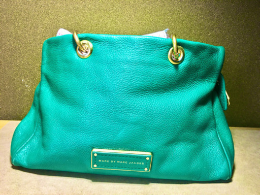 ビビットグリーン　マークジェイコブス　2way バック