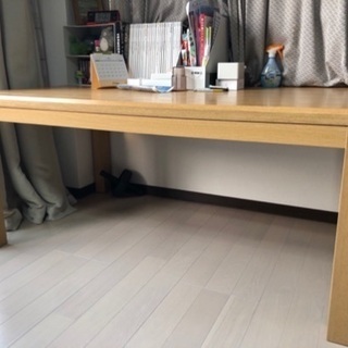 ニトリのこたつダイニングテーブルの画像