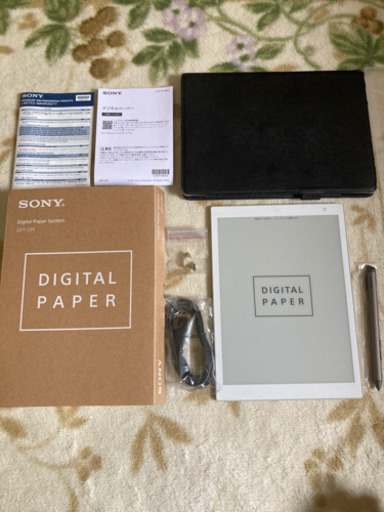 SONY DIGITAL PAPER デジタルペーパー DPT-CP1 カバー付
