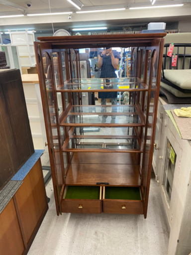 東海家具　飾り棚　コレクションボード
