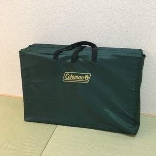 【コールマン_折り畳みマット】キャンプ/車中泊に　フォールディングマットレス　2枚組【廃版品】の画像
