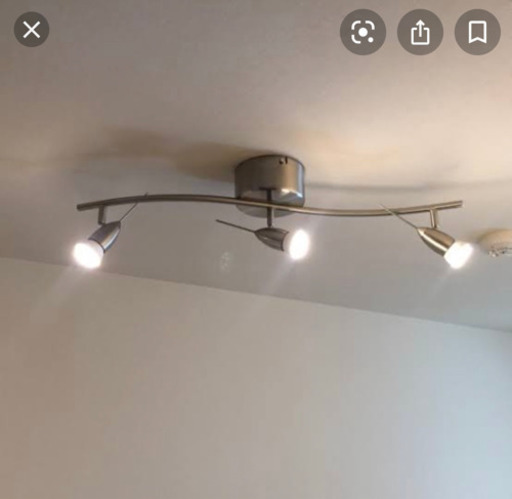 IKEA スポットライト　予備LED付き