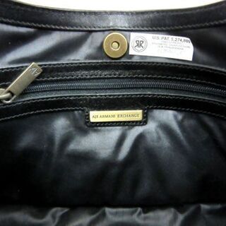 未使用・保管品 ARMANI EXCHANGE ハラコレザー使用 ハンドバッグ ブラック B5BA260 スタッズ アルマーニエクスチェンジ 札幌 厚別店の画像