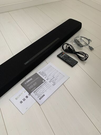 YAMAHA サウンドバー フロントサラウンドシステム YAS-107