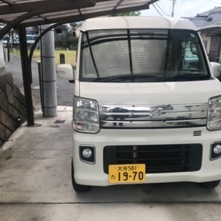 ススキエブリワゴンターボハイルーフ　車検５年５月 Da17w