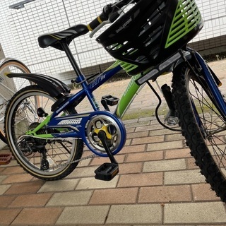 『お譲り先決まりました』ブリヂストン　子供自転車　20インチ　ブルー
