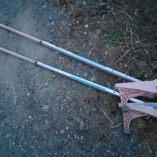 子供用　竹馬　棒はアルミ製
