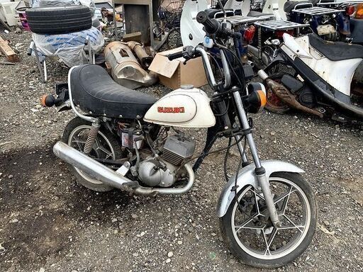 【質Banana】旧車！名車！スズキ/SUZUKI/マメタン50/OR502/不動車/書類・鍵なし/ジャンク/発送不可/札幌厚別まで引取願います♪