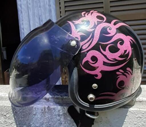 バイクヘルメットBIKERS黒