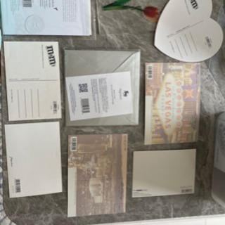 レターセット　9枚　M&M Lasvegas PAPYRUS の画像
