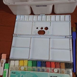 絵の具セットピンク