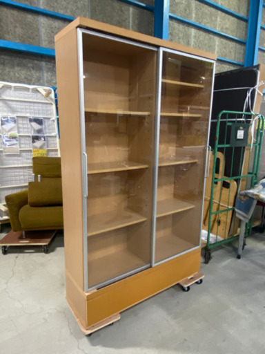 たっぷり収納!!大型書棚!!生松工芸 スプール120 (NA)格安配送もご相談ください！