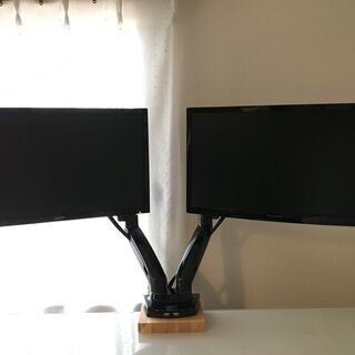 HUANUOデュアルディスプレイアーム、Acer /Prince...