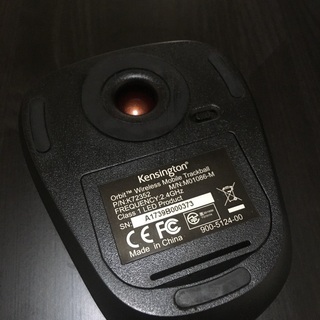 【取り下げ】Kensington トラックボールマウス　オービットワイヤレスモバイルの画像