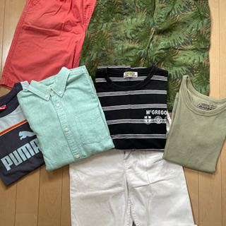 リネンコットンシャツ140他ボーイズ服の画像