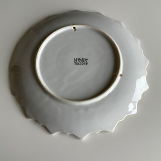 絵の無い絵皿の画像