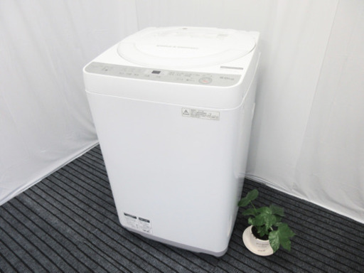 【SHARP6K洗濯機】ES-GE6B