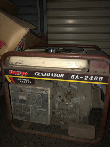 発電機①　ジャンク品