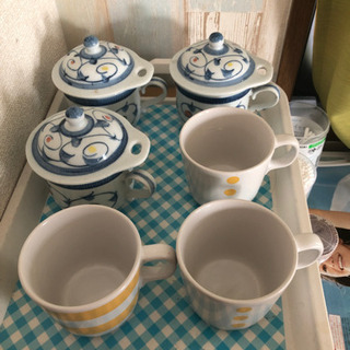 【無料】コップ6点(IKEA3点)
